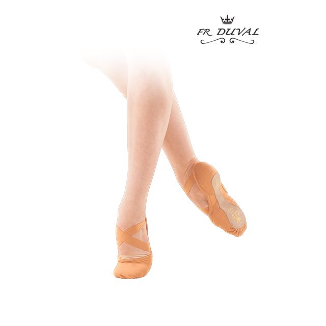 Duval full sole canvas ballet slipper ROMA 122C