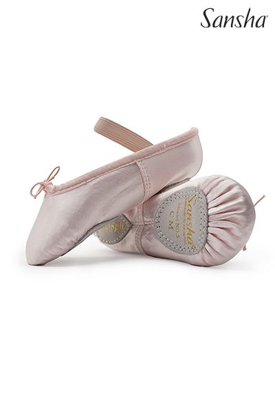 Sansha Ballet Shoes Kids Girls Ladies Infanta Prince Silk Toe shoes Pointe Shoes 